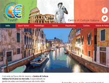 Tablet Screenshot of culturaitalia.com.br